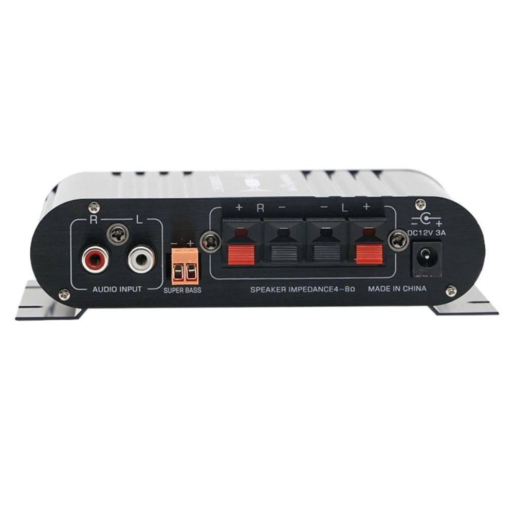 Super Bass ST-838 Forsterker Subwooferforsterker for Høyttaler/Telefon/Datamaskin/DVD