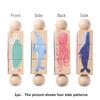 1Pc Wooden Montessori Toy Hand Bell Toy Baby Mobile Musical Rattle Toy Children Stroller Classic Educational Toys Kid Gifts