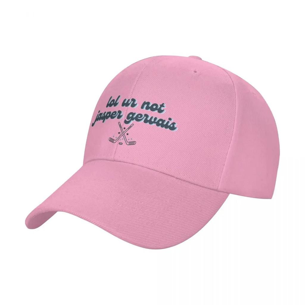 lol ur not jasper gervais Baseball Cap sun caps golf hat genuine black Women Hats Unisexs