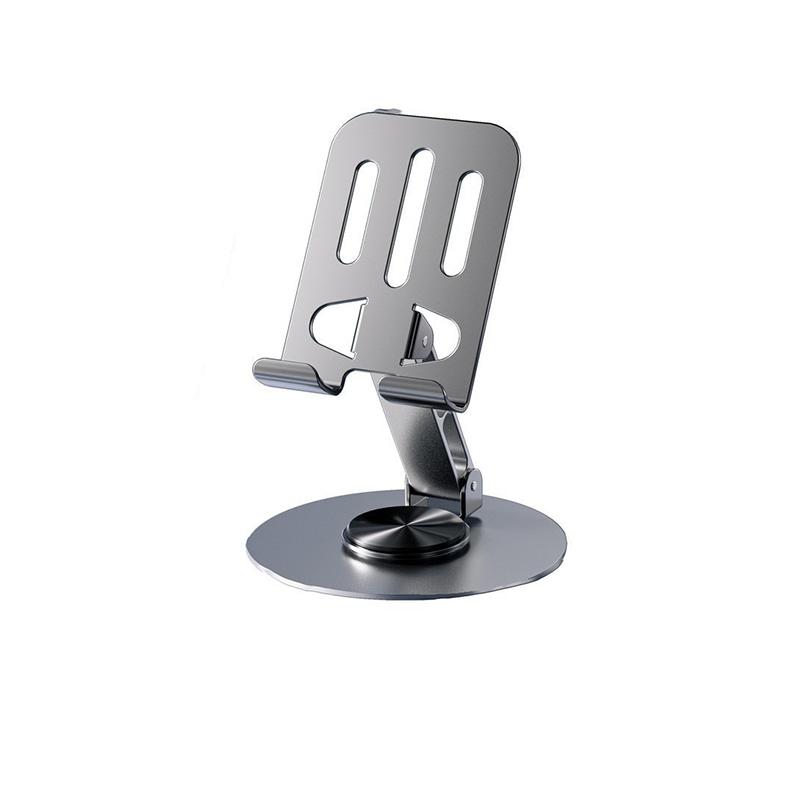 Metal Phone Stand 360-degree Rotation Adjustment Folding Lazy Tablet Desktop Phone Stand