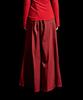 Lekyulli Wide Pleated Pants Burgundy