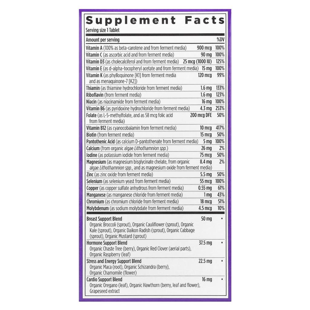 New Chapter, One Daily Multivitamin™ 40+ for All Women, 96 Veggie Tablets