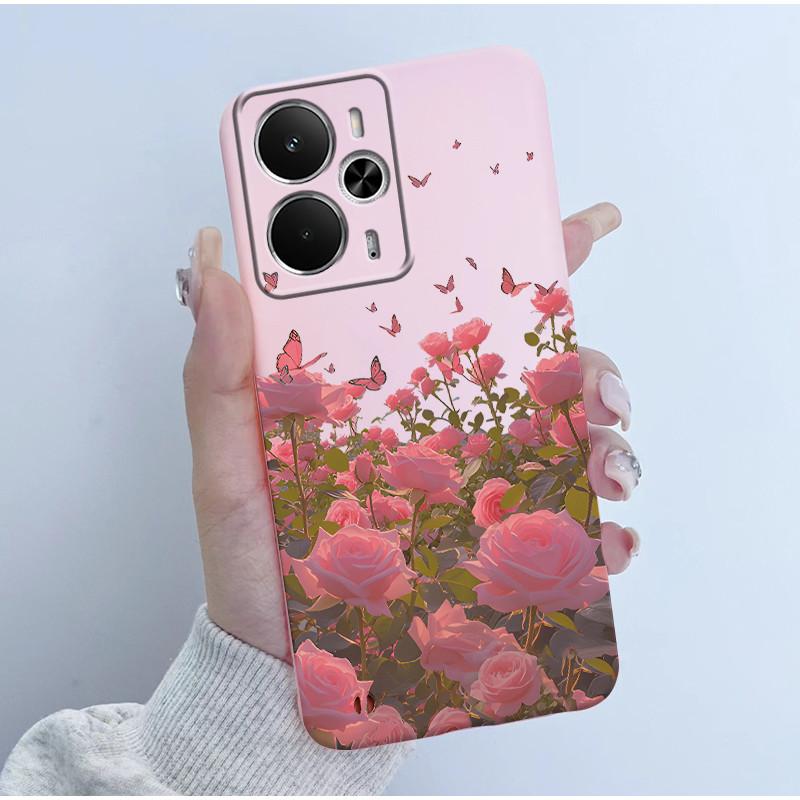 For Realme 14 5G Case RMX5075 Hot Cute Cartoon Panda Cover Soft Silicone Phone Case For Realme 14T Realme14 T 5G Back Cover Bags