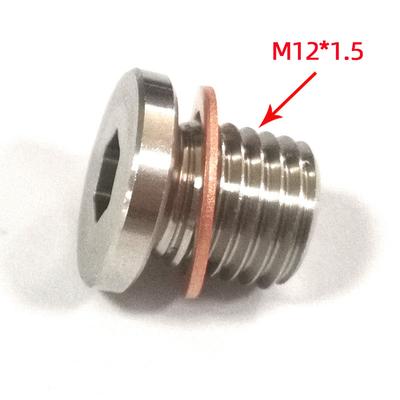 O2 Oxygen Sensor PLUG CAP STAINLESS STEEL M12x1 5mm M12X1.25mm  M12X1.75mm HEX Bung Universal