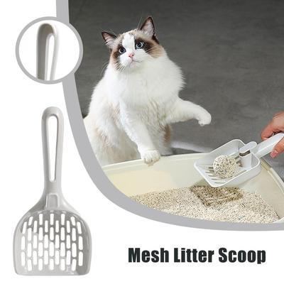 Cat Litter Scoop Skeletonized Grid Plastic Litter Shovel Cat Litter Clean On Toilet Pet Hung Tools Box The Supplies
