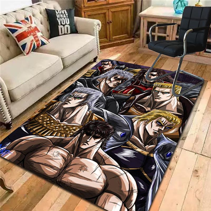 Fist of the North Star Rug Floor Mat for Living Room or Bedroom Soft and Comfortable Carpet a Gift for Birthday and Holiday.SFF0917559
