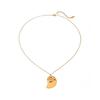 DIY Golden Fish Earrings Starfish 3D Metal Scallop Necklace Stainless Steel Waterproof Koi Seahorse Eardrops Accessories