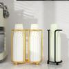Large Capacity Cup Storage Shelf Metal Cup Storage Rack Organizier Kitchen Paper Cup Holder