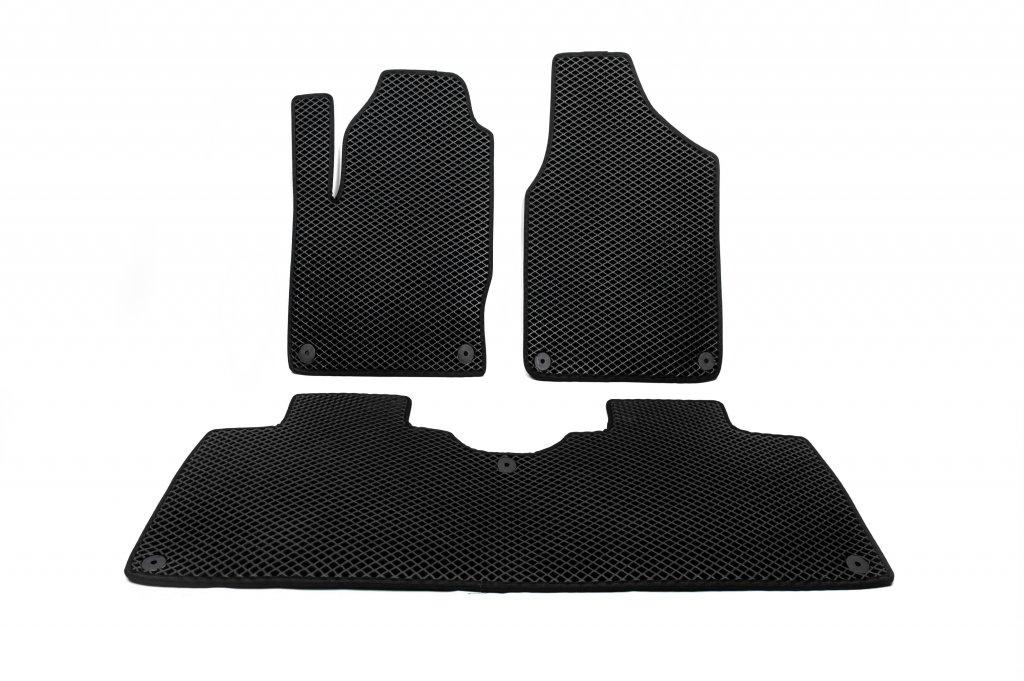 EVA Mats (2 Rows, Black) for Ford Galaxy 1995-2006