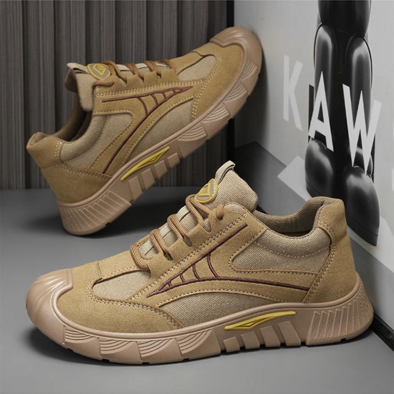 Modne męskie buty wulkanizowane Wygodne buty codzienne dla mężczyzn Oddychające Odporne na zużycie Męskie sneakersy Nowe męskie buty do chodzenia
