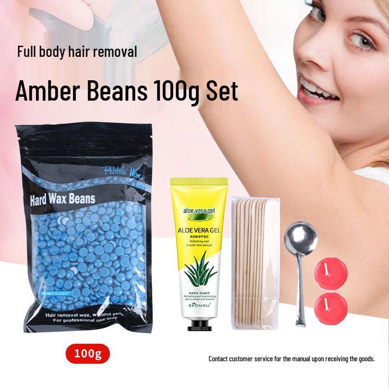 Bienenwachs-Haarentfernungscreme für Frauen - Gesicht, Beine, Oberlippe, Bart und Intimbereich.