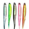 5pcs/pack 90mm  PVC Needle Tail Soft Plastic Lures with Tube
