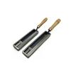 Silver Gold Bar Ingot Casting Mold with Wood Handle Metal Iron Brass Rectangle Wire Csasting Tools Jewellery Making