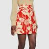 Gucci Casual Short Skirts Women's Red Moderate A Line Skirt 661562-ZAGUI-6397