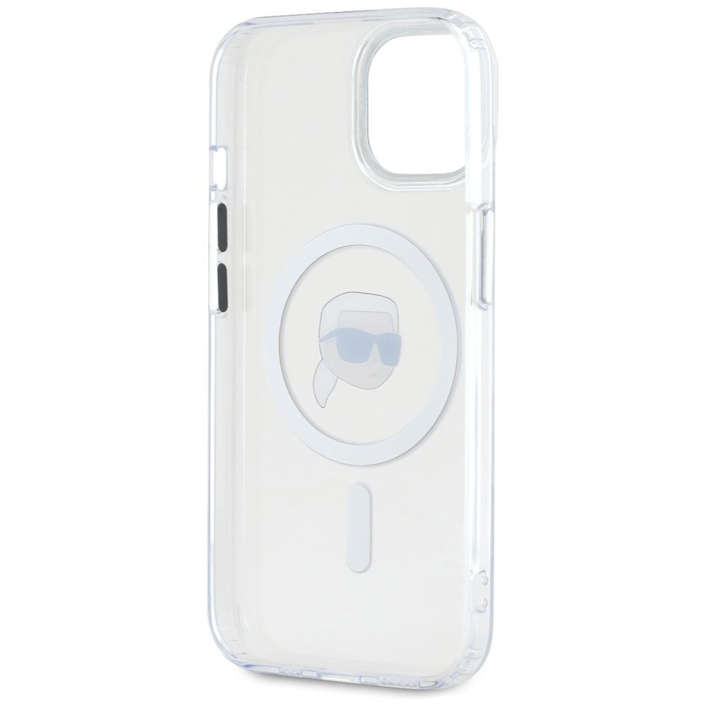 Etui do iPhone 15 Karl Lagerfeld MagSafe Białe