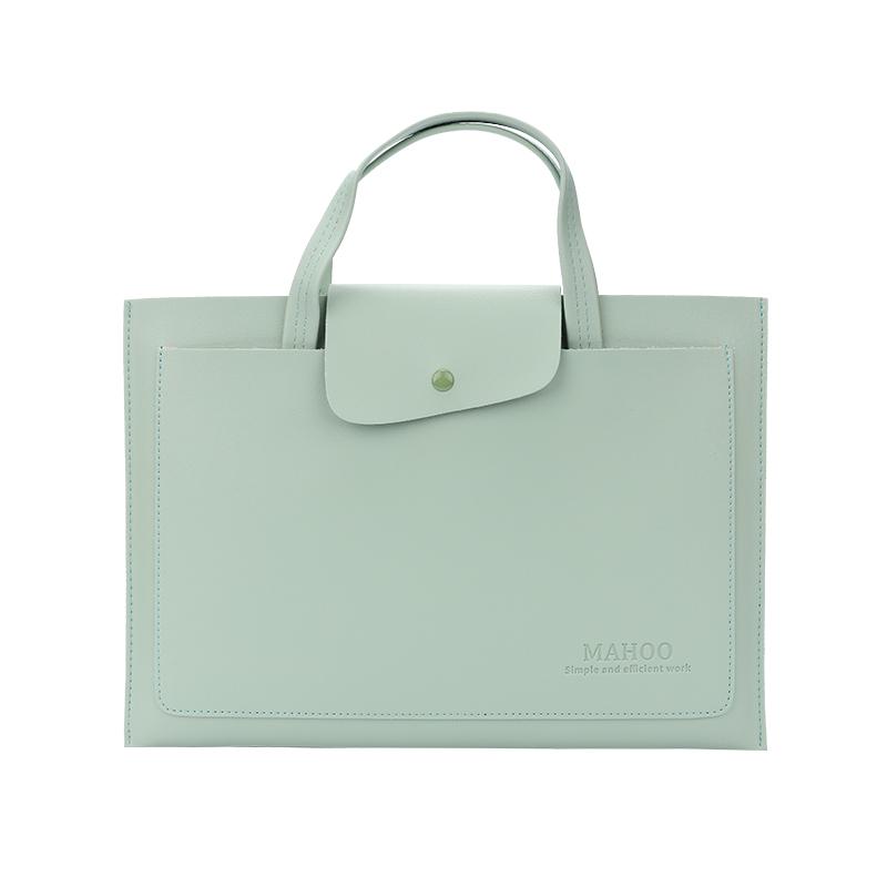 Sacoche pour Ordinateur Portable pour Macbook Air 13 Étui pour 13 14 15,6 Pouces Xiaomi Huawei Asus Ordinateur Portable Matériau PVC Mallette d'Épaule pour Femme For 13-14 inch