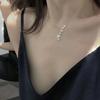 Elegant 925 Sterling Silver Shiny Zircon Star Choker Silver Simple Gift For Girls Necklace Women Party Female Fine Jewelry