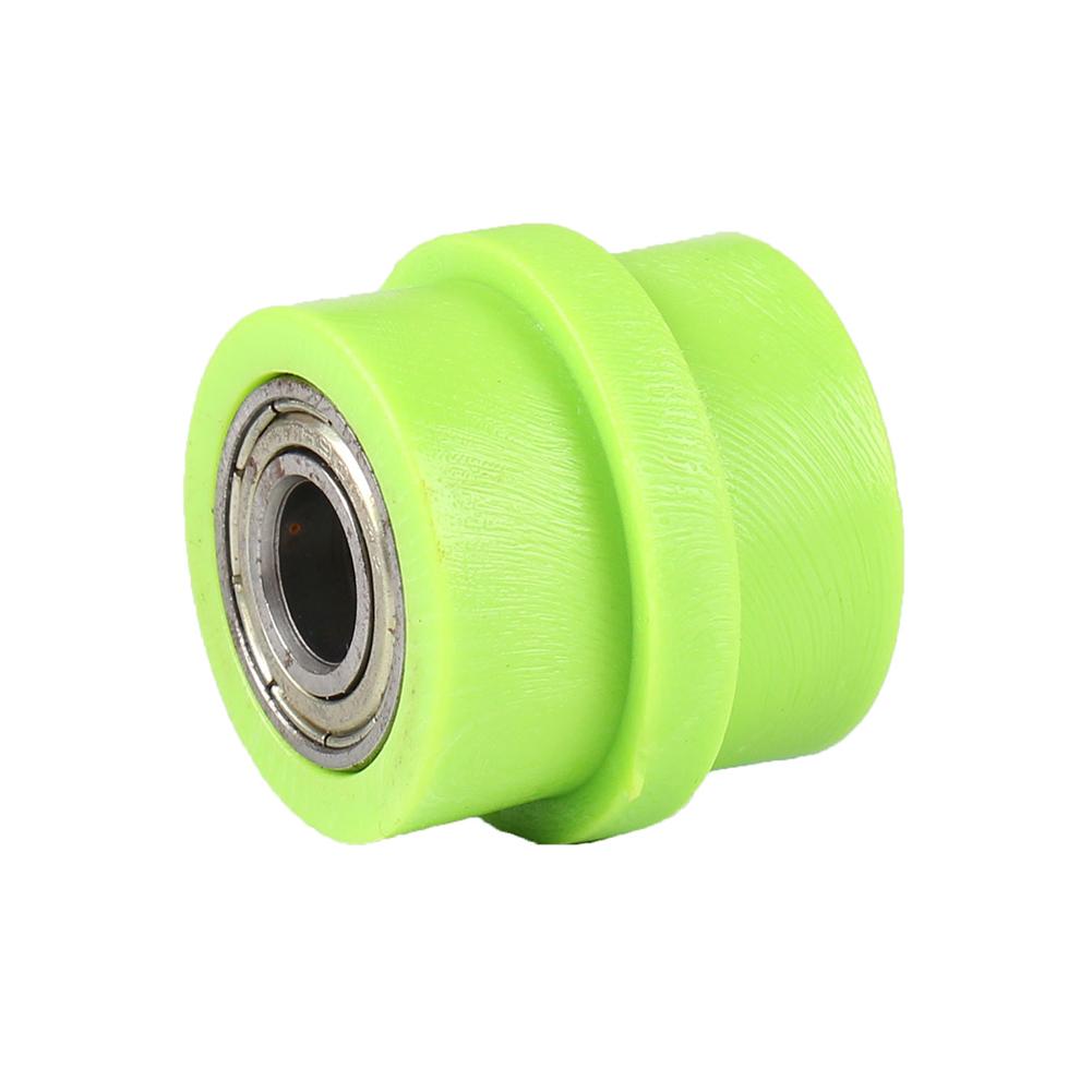 Concave Drive Chain Pulley Roller Slider Tensioner Wheel Guide For Pit Dirt Street Bike Bicycle Cycling 8mm 10mm