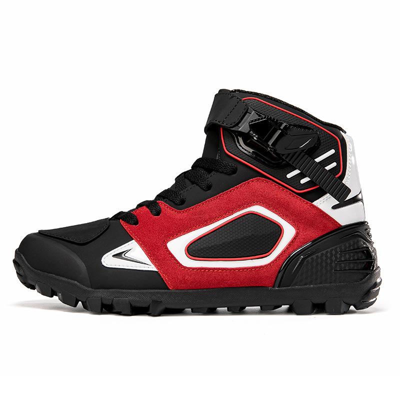 Motorradschuhe Motorrad-Reitschuhe Herren-Reitschuhe Vier-Jahreszeiten-Offroad-Motorradstiefel Rennstiefel Vier-Jahreszeiten-Motorrad-Reiseausrüstung