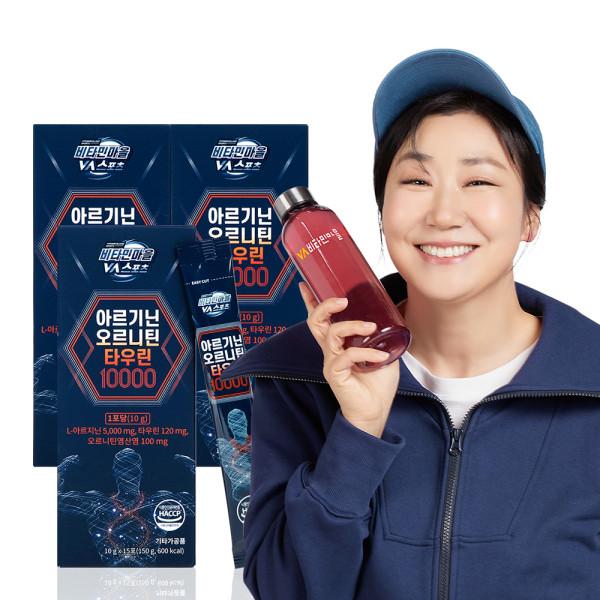 

Vitamin Village Sports High Content Arginine Ornithine Taurine 10000 15 Packets, Korean health food