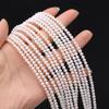 AA Freshwater White Pearl Round Beads 3-4mm For Jewelry Making DIY Bracelet Earrings Necklace Accessory
