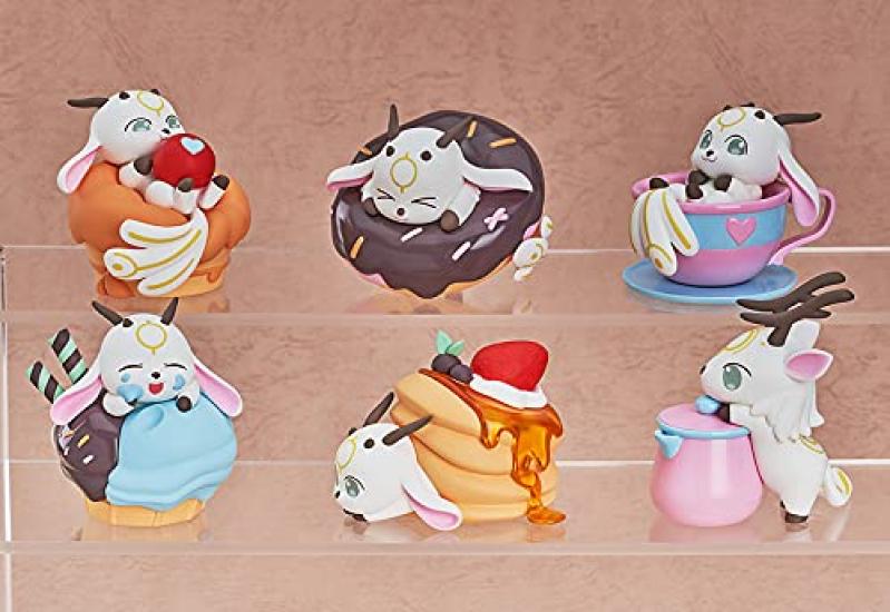 Jiang Ziyah Trading ABS Complete Trading Box of 6 Figures, Four-Face, Non-Scale, & PVC, Pre-painted, Figures,