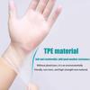 100Pcs Latex Free Gloves Tpe Disposable Gloves Transparent Non-Slip Acid Work Safety Food Grade Household Cleaning Gloves