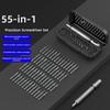 55-In-1 Mini Precision Screwdriver Set Magnetic Repair Tool Kit Torx Hex Bits For Phone Watch Laptop Electronics Diy