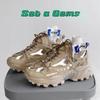 NEW Mens Sneakers Breathable Damping Sports Shoes Couple Casual Shoes Thick Sole Running Walking Shoes Trainers Sport Sneakers