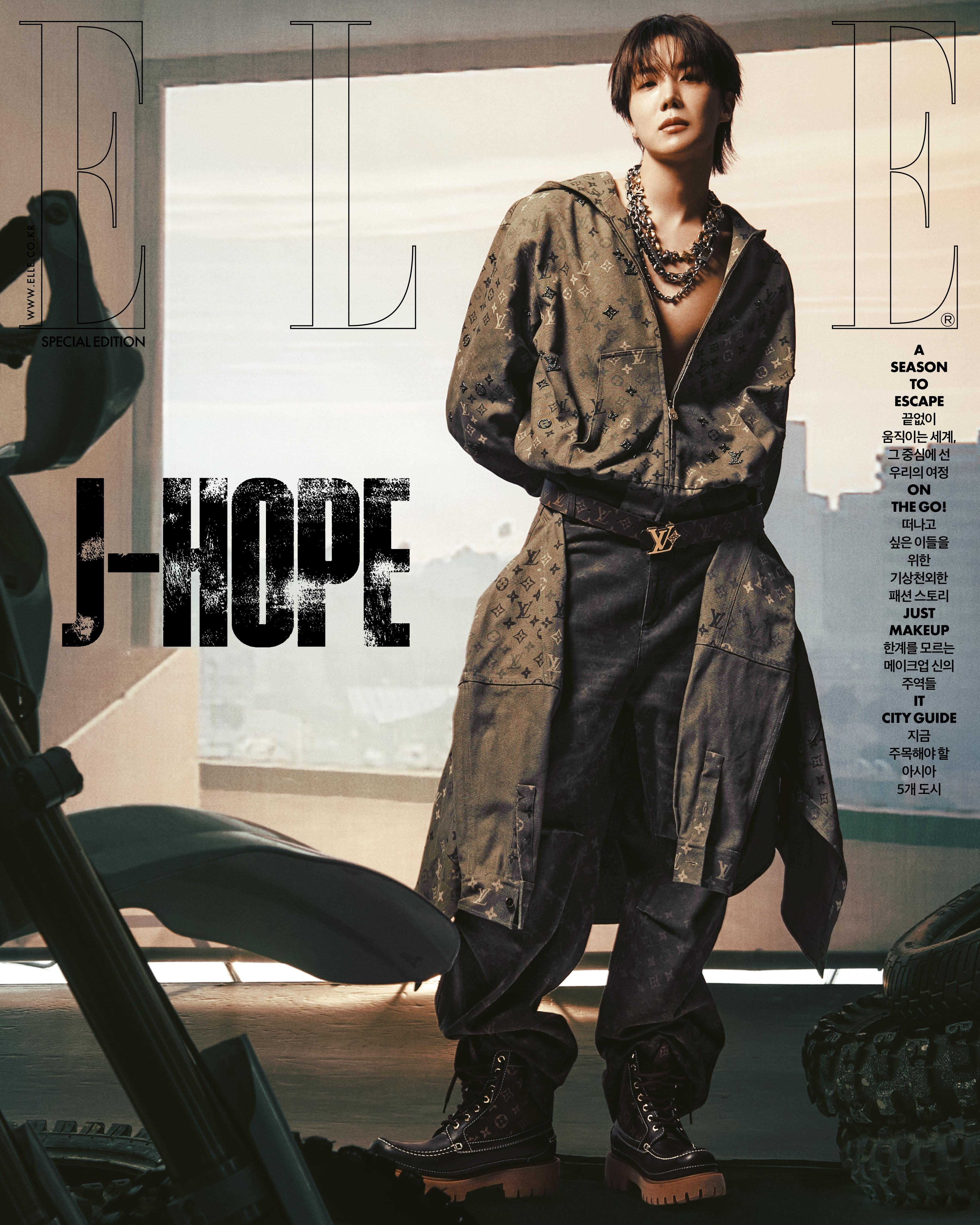

Elle Korea 2025 December Special Edition BTS JHOPE, K-POP, K-STAR, K-FASHION Cover A