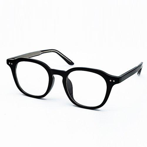 Lapeullolida Higr Black Horn-Rimmed Glasses