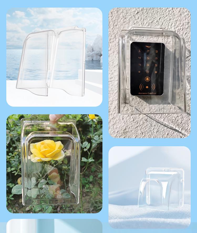 Outdoor Waterproof Cover for Card Reader, Doorbell & Face Recognition Machine
