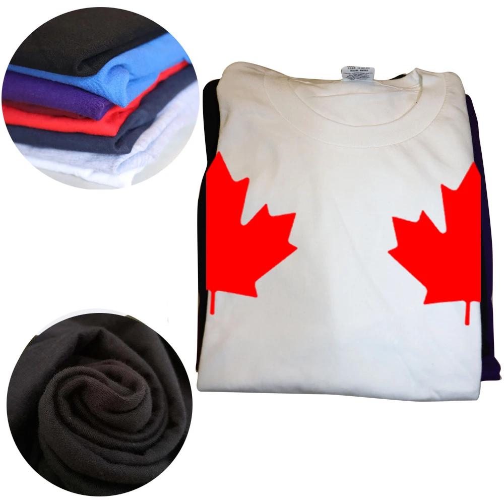 Maple Leaf Canada Day T Shirts Summer Style Graphic Cotton Streetwear Short Sleeve Canadian Flag Gifts T-shirt Mens Clothing