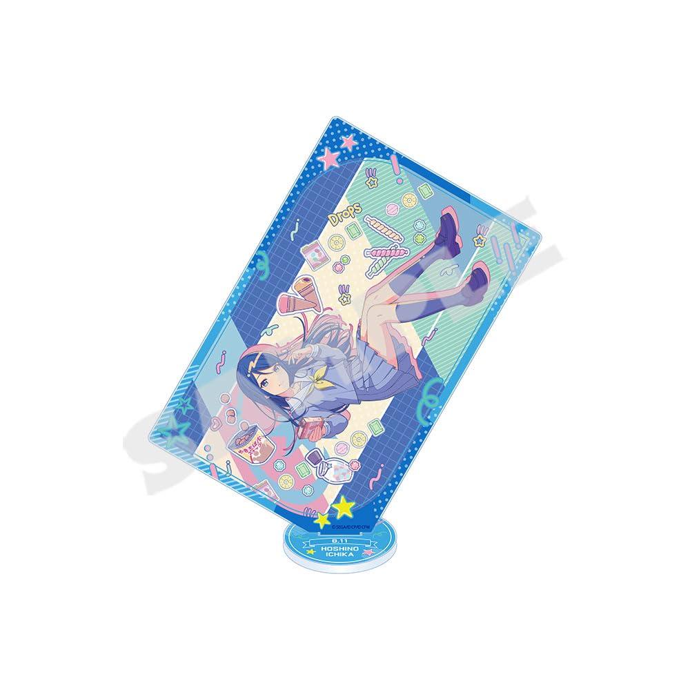 

SEKAI Colorful Hatsune Illustration Acrylic Stand by Ichika Hoshino Project Stage! feat. Miku Anniversary/Birthday 2023-2024 Card-Shaped синий