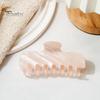 Anti Slip Hair Grips for Bun Pearlescent Claw Clip, Non-Slip Clip Women, Elegant Strong Styling Clips Long Hold Accessories Styling, Decorative Daily