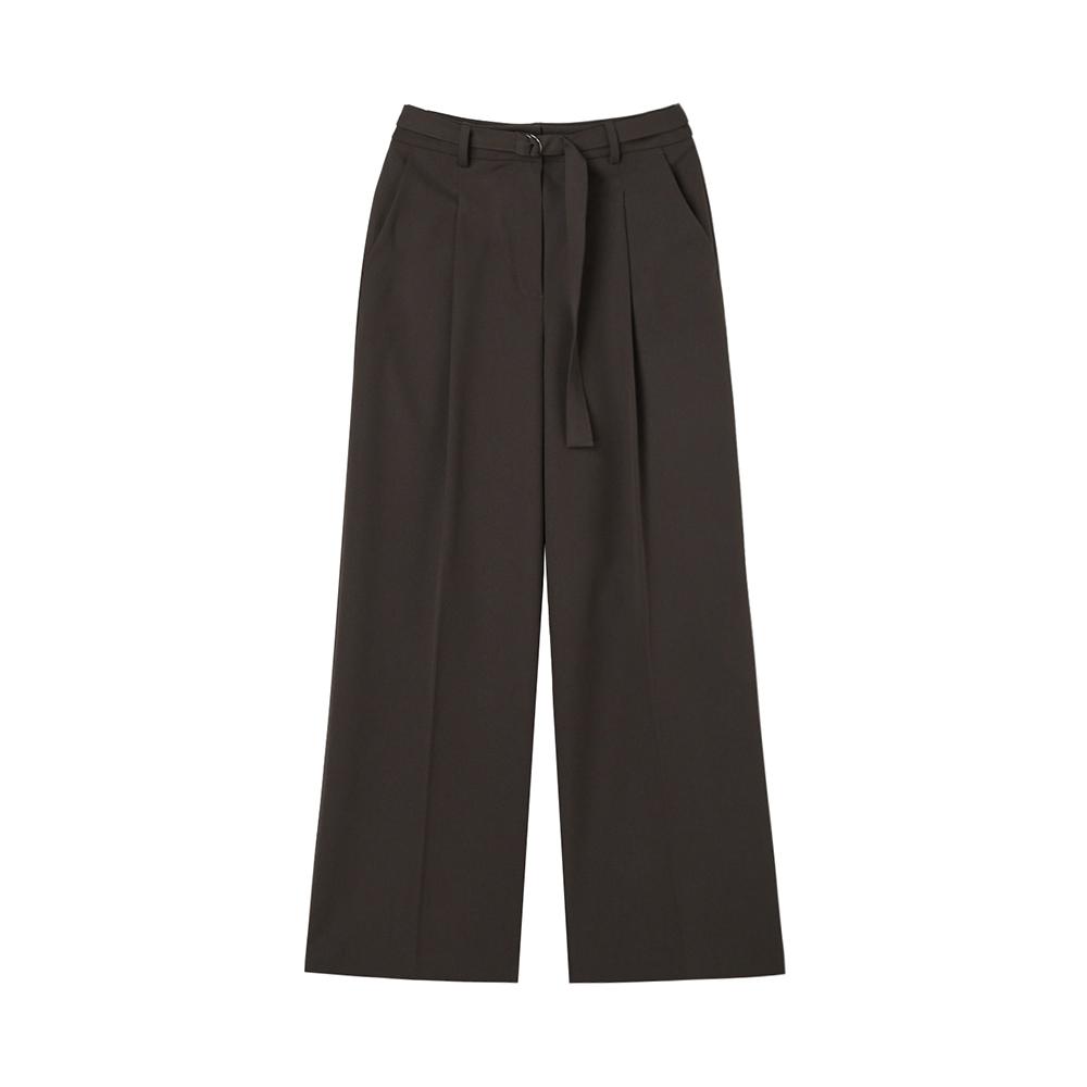 LAP One-Pleat Belted Wide Pants Ar3Wp868