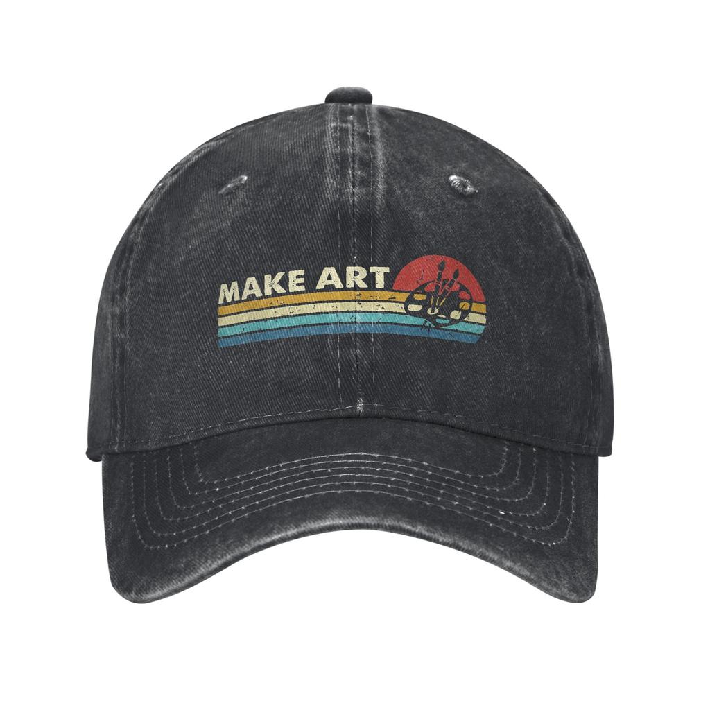 Artist Art Teacher Retro Paint Palette Casual Baseball Cap For Couple Women Summer Outdoor Sport Hip Hop Hats Baseball Caps
