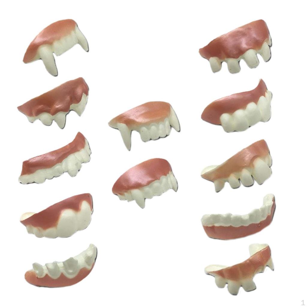 Halloween Fake Teeth Funny Cosplay for Masquerade Party Stage Performance