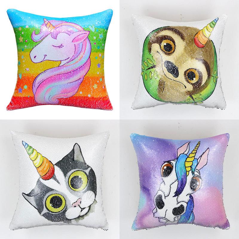 Cushion Cover Mermaid Sequin Pillowcase Creative Decor Pillow Case Pillow Cover Cushion Cover Mermaid Sequin Pillowcase Creative Decor Pillow Case Pillow Cover