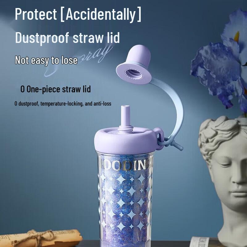 RELEA Pure Titanium Insulated Coffee Straw Cup
