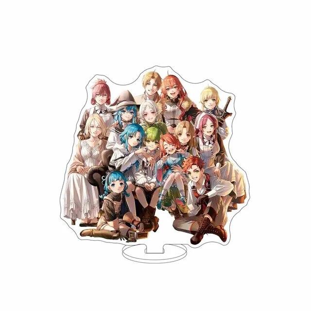 Anime Mushoku Tensei: Jobless Reincarnation Rudeus Greyrat Acryl Stand Figur Sammlung Anime Modell Geschenke Schreibtisch Dekor Cosplay