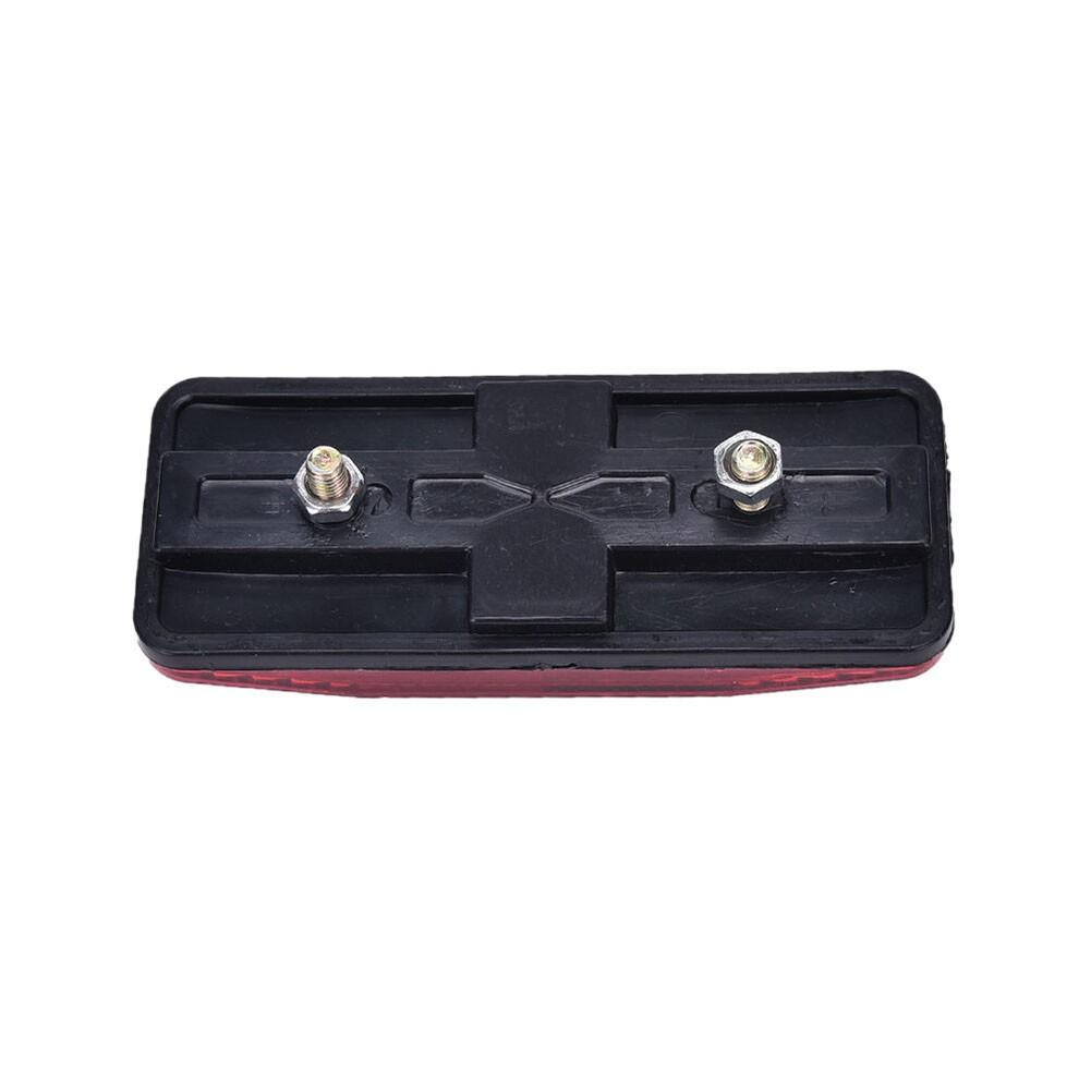 Rear Pannier Rack,Safety Caution Reflector Bicycle Bike Front Rear Red