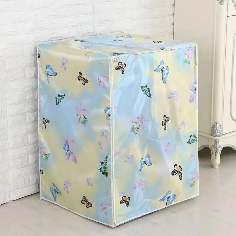 Capa para Máquina de Lavar Roupa de Cilindro Duplo Tampa à Prova de Poeira para Máquina de Tambor Duplo Abertura da Máquina Tampa Semi-Automática Tampa Superior