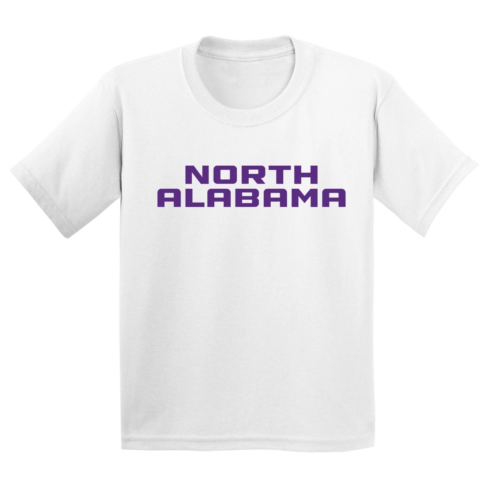 North Alabama Basic Block Youth T-Shirt - White L