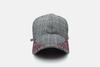 Mimisiu Laurel Check Ball Cap_Gray