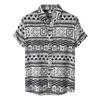New summer casual hot sale D printing short-sleeved shirt Hawaiian shirt men's vacation seaside source