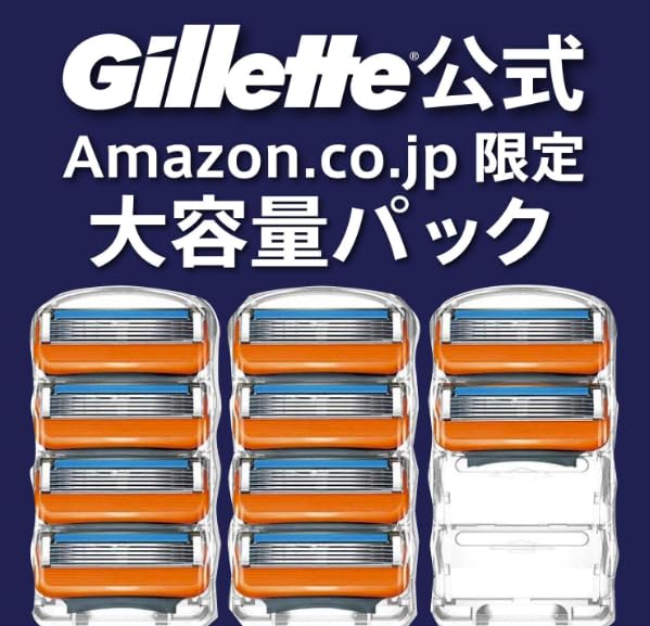 Gillette Fusion Manual Shaving Razor for 10 Replacement Blades Men,