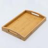 Bamboo Wood Serving Tray with Handles