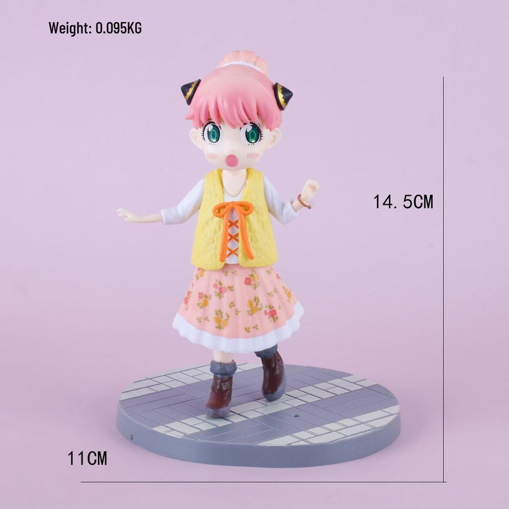 Spy x Family Kimono Anya Anime Figur Schreibtisch-Ornament