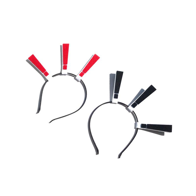 Personalized Halloween Arrow Headband & WiFi Exclamation Hair Clip for Braids